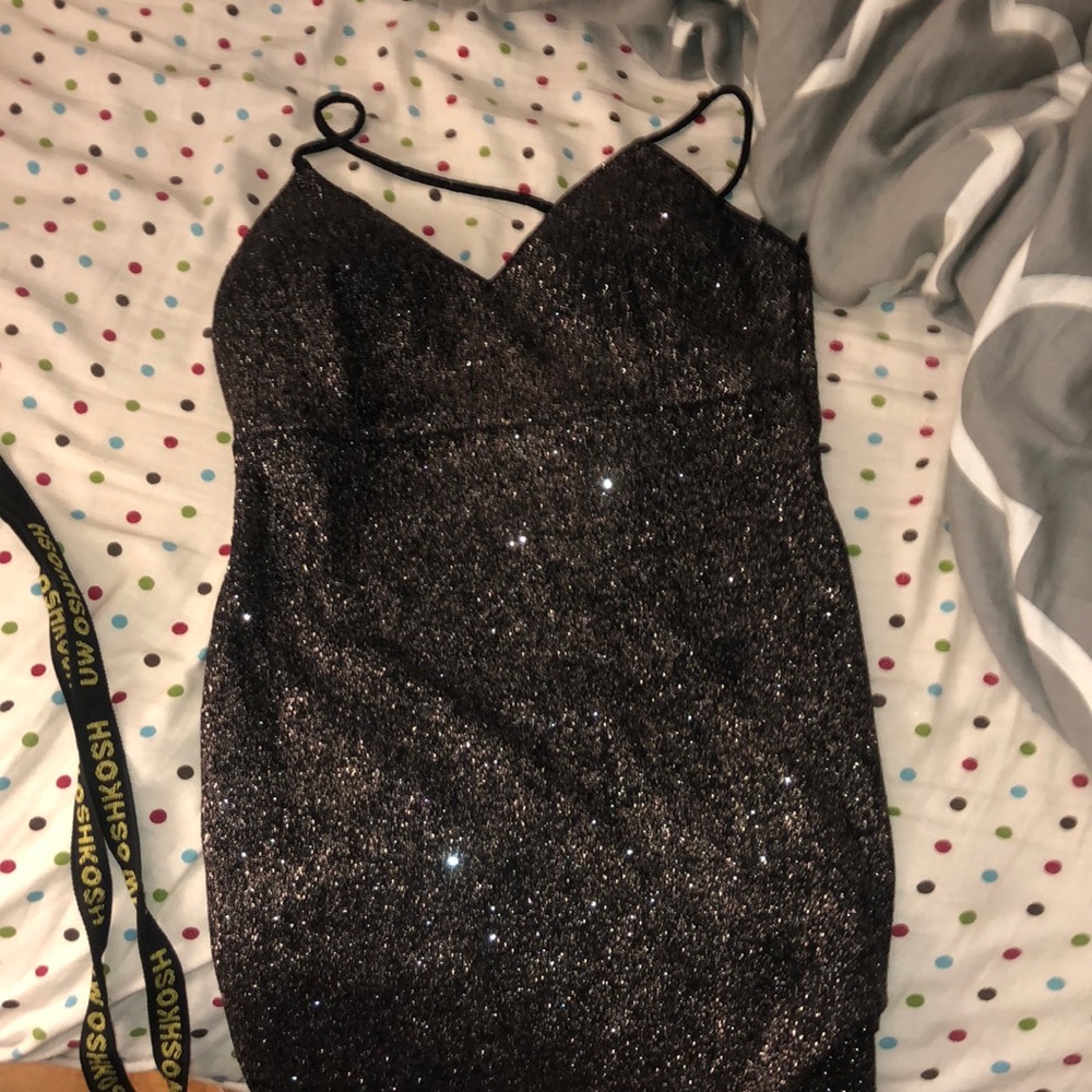 Sparkly mini dress
